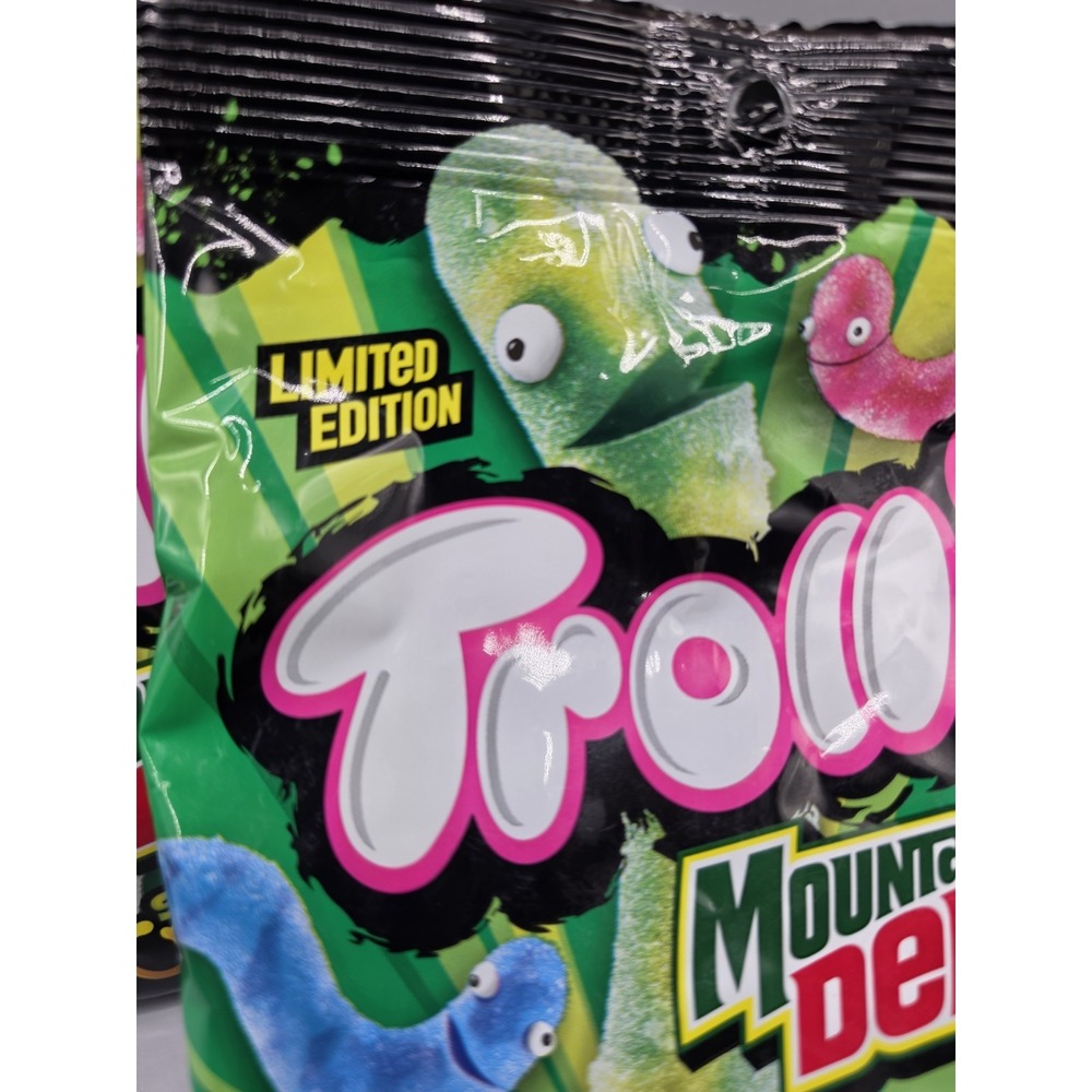 Trolli Mountain Dew Sour Brite Crawlers 2 pack 4.25oz Bags Fresh - Picture 8 of 8